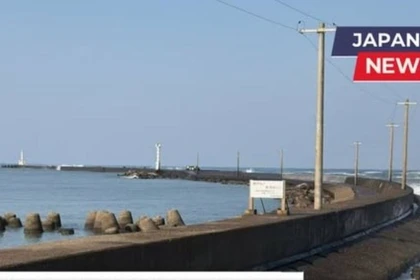 Zona del rompeolas de Mikuni, ciudad de Sakai, prefectura de Fukui. (Foto: Japan News)