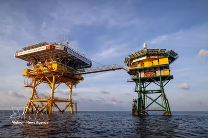 Las plataformas DK1, hogares singulares en medio del océano