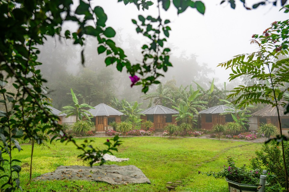 Hasta la fecha, Sin Suoi Ho cuenta con docenas de casas que ofrecen servicios de alojamiento y comida, atendiendo a más de 500 turistas por noche. (Fuente: VNA)