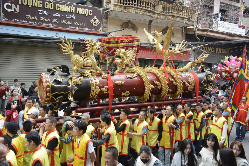 El festival atrae a un gran número de participantes. (Fuente: VNA)