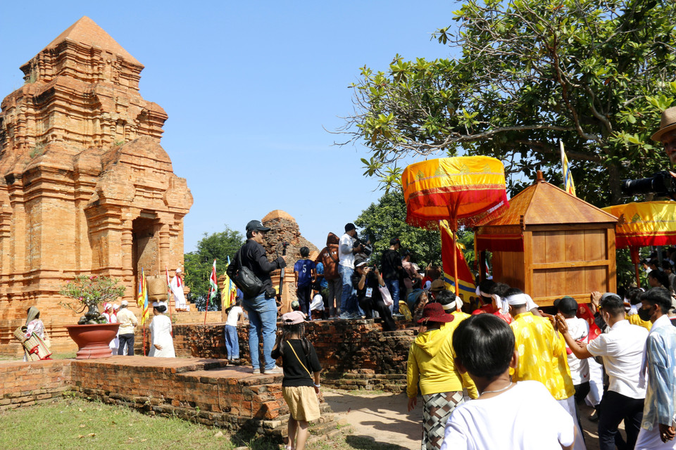 El sitio de reliquias de la Torre Po Sah Inu es un destino cultural indispensable en la provincia de Lam Dong. (Fuente: VNA)