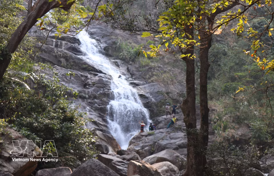La cascada Lua presume de una belleza prístina. (Fuente: VNA)