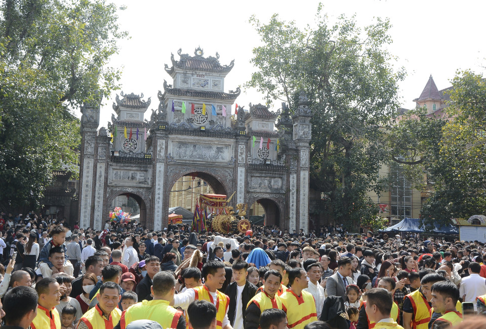 El festival atrae a un gran número de participantes. (Fuente: VNA)