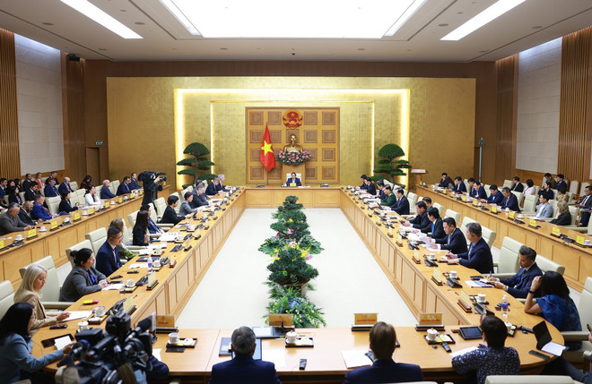 Panorama de la cita (Foto: VNA) vna-potal-thu-tuong-pham-minh-chinh-tiep-hoi-dong-kinh-doanh-hoa-ky-asean-7919742.jpg