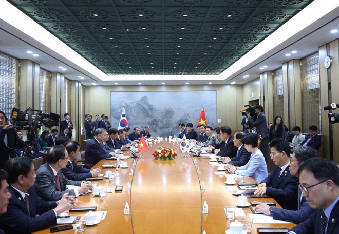 Panorama de la cita (Foto: VNA) vna-potal-tong-bi-thu-to-lam-hoi-kien-chu-tich-quoc-hoi-han-quoc-woo-won-sik-8206164.jpg