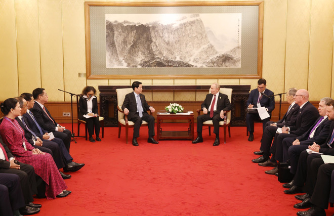 Panorama de la cita (Foto: VNA) vna-potal-chu-tich-nuoc-luong-cuong-hoi-kien-tong-thong-nga-vladimir-putin-8254453.jpg