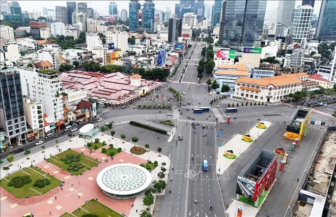 Se espera que Ciudad Ho Chi Minh sirva como centro de conexión entre el cine vietnamita y la comunidad cinematográfica mundial, contribuyendo activamente al crecimiento del cine regional y mundial. (Foto: VNA) uuid5ea68e17-9376-4284-a4eb-ed8dd8530067code001library1type1mode1loctruecaptrue.jpg