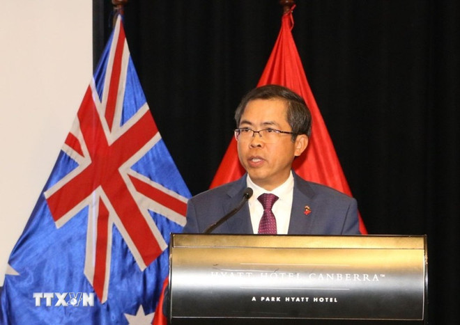 El embajador de Vietnam en Australia, Pham Hung Tam. (Foto:VNA) dai-su-quan-viet-nam-tai-australia-1709.jpg
