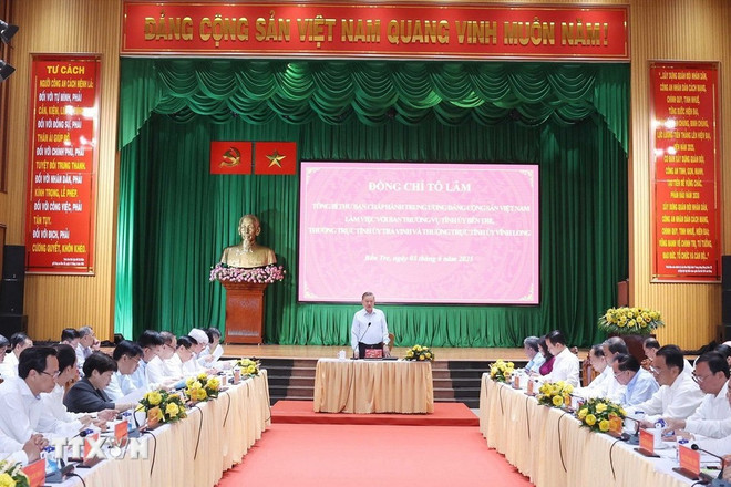 Panorama de la cita (Foto: VNA) tong-bi-thu-tinh-uy-ben-tre-tra-vinh-vinh-long-1.jpg