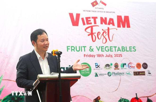 Cao Xuan Thang, consejero comercial de Vietnam en Singapur (Foto: VNA) cao-xuan-thang.jpg