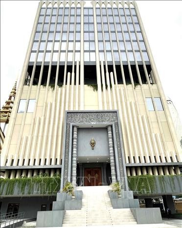 El nuevo edificio administrativo de la Asamblea Nacional de Camboya (Foto: VNA) viet-nam-campuchia-1.jpg