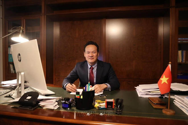El embajador Mai Phan Dung, jefe de la Misión Permanente de Vietnam ante la ONU en Ginebra. (Foto: VNA) mai-phan-dung.jpg