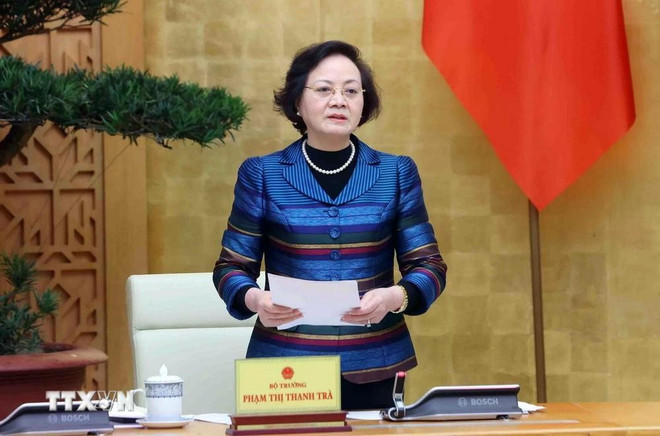 La ministra del Interior, Pham Thi Thanh Tra (Foto: VNA) bo-noi-vu.jpg