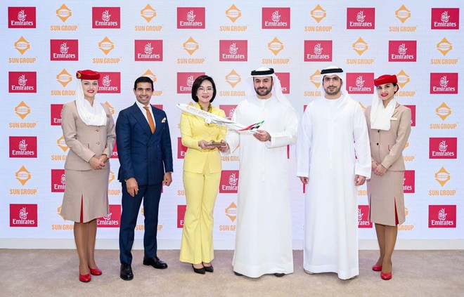 La colaboración entre Sun Group y Emirates promete atraer más turistas de lujo a Vietnam. (Foto: Sun Group) emirates-2.jpg