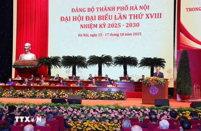 Panorama de la cita (Foto: VNA) khai-mac-dai-hoi-dang-bo-thanh-pho-ha-noi-tong-bi-thu-20.jpg