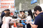 Un espacio dedicado al café vietnamita en la Coffee Expo Seoul 2026. (Foto: VNA)