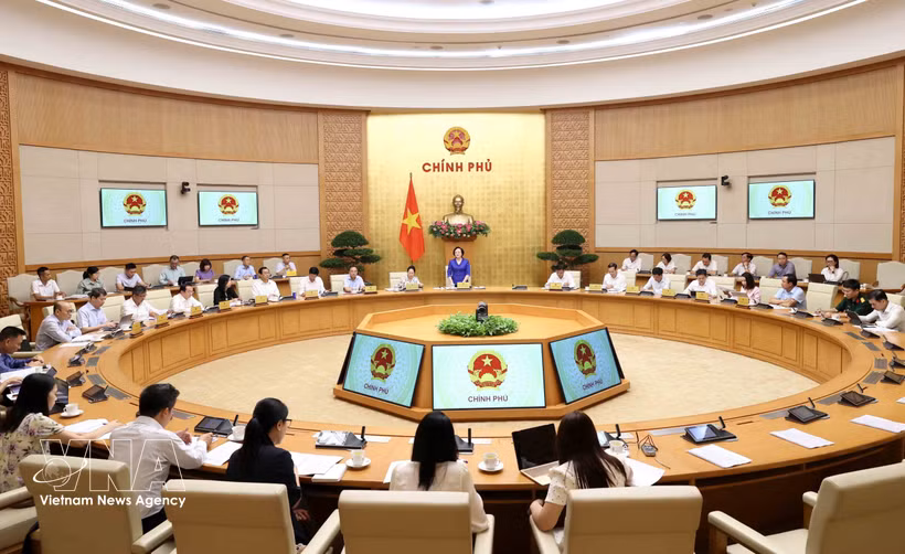 Panorama de la reunión del Comité Directivo Estatal de Turismo. (Foto: VNA)