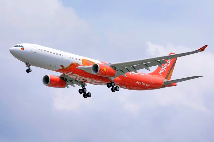 Un avión de Vietjet Air (Foto: Vietjet)
