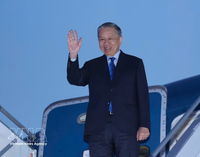 El secretario general y presidente To Lam concluye su visita de Estado a Canadá. (Foto: VNA)