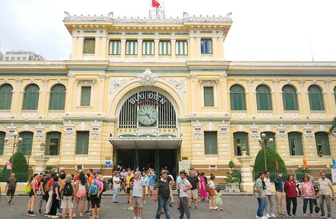 Más de 4,6 millones de turistas extranjeros visitan Ciudad Ho Chi Minh en 10 meses de 2024. (Fuente: Portal del Comité del Partido Comunista de Vietnam en Ciudad Ho Chi Minh).