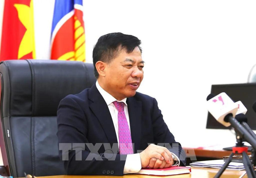 El embajador de Vietnam en Camboya, Nguyen Huy Tang. (Fuente: VNA)