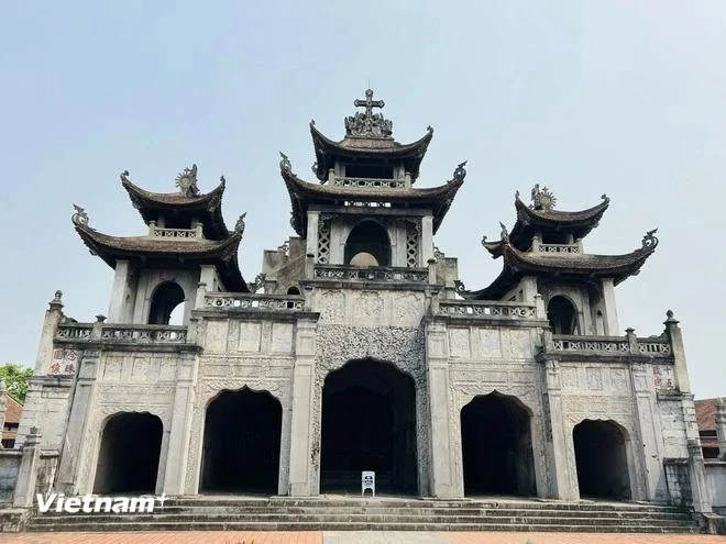 La catedral de piedra de Phat Diem fue construida a finales del siglo XIX. (Foto: VietnamPlus)