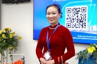 Nguyen Thi Thuy, una vietnamita que vive y trabaja en la ciudad de Ramat Gan, Israel. (Foto: VNA)