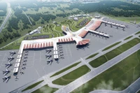 Perspectiva del aeropuerto de Phu Quoc, que se construirá próximamente. Foto: CPG Consultants