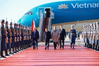 El primer ministro de Vietnam, Pham Minh Chinh, inicia su visita oficial a Rusia. (Foto: VNA)