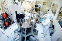 Un laboratorio de investigación en nanotecnología de la Universidad Nacional de Vietnam en Ciudad Ho Chi Minh. (Foto: VNA)