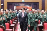 El presidente Luong Cuong participa en la Conferencia Militar y Política Nacional. (Foto: VNA)