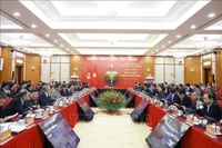 Durante la Conferencia de balance del Comité Directivo Central sobre el Desarrollo de la Ciencia, la Tecnología, la Innovación y la Transformación Digital. (Foto: VNA)