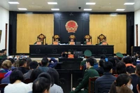 En el juicio de primera instancia relacionado con el caso del Grupo Phuc Son. (Foto: VNA)