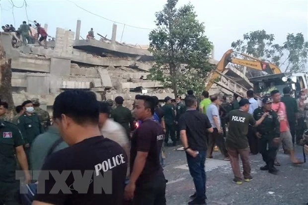 No se reporta víctima vietnamita en colapso de edificio en provincia camboyana