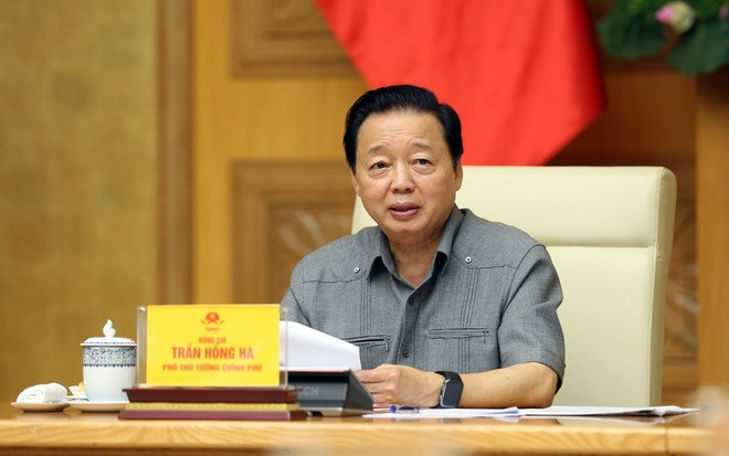 El viceprimer ministro de Vietnam Tran Hong Ha. (Fuente: VNA) iuu-1-1760451105352528505570.jpg