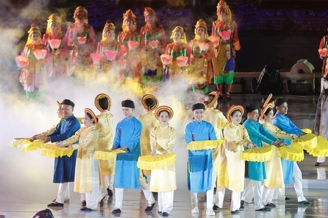 Hue se ha convertido en un destino de arte y patrimonio (Foto: Vietnam+) 2.jpg