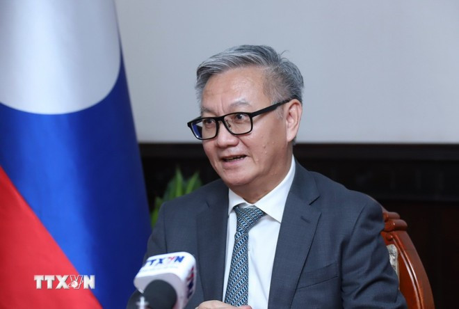 El ministro de Relaciones Exteriores de Laos, Thongsavanh Phomvihane. (Fuente: VNA) thongsavanh-phomvihane.jpg