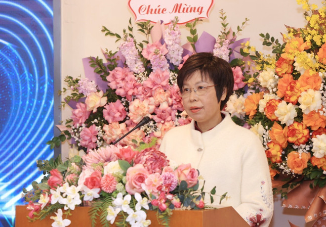 La directora general de la VNA, Vu Viet Trang. (Fuente: VNA) vna-potal-phat-dong-giai-thuong-cong-nghe-tu-trai-tim-lan-thu-2-7874779.jpg