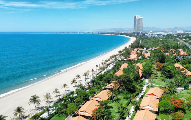 La belleza de la playa Ninh Chu - Binh Son (distritos de Ninh Chu y Dong Hai, provincia de Khanh Hoa). Foto: VNA anh-4-avatar.jpg
