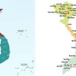 Líderes de Comités del Partido Comunista, Consejos Populares y Comités Populares de 34 provincias y ciudades de Vietnam
