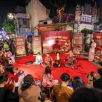 El arte tradicional vibra en las calles históricas de Hanoi