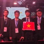 El equipo de Vietnam en la Olimpiada Internacional de Física 2025. Foto: Ministerio de Educación y Formación