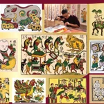 Oficio de elaboración de pinturas Dong Ho en lista de salvaguardia urgente de UNESCO