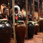 Jarra de cerámica tradicional, objeto de gran importancia en la cultura E De