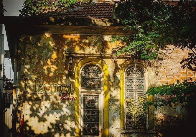 Las casas y los árboles parecen ponerse un nuevo traje: el delicado manto del otoño, que despierta la nostalgia y el amor por la ciudad. (Foto: VNA)