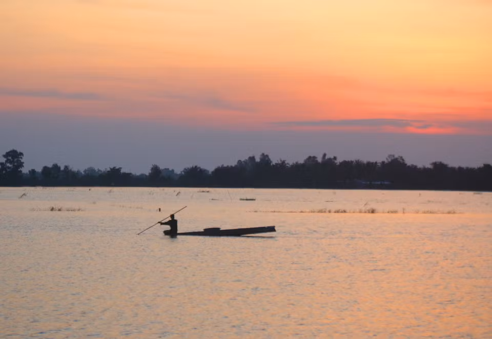 Productos de la temporada de inundaciones de 2025 en Can Tho. (Foto: VNA)