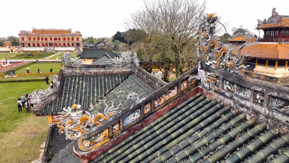 Ciudad Imperial de Hue: la obra arquitectónica más singular de la antigua capital. (Foto: VNA)