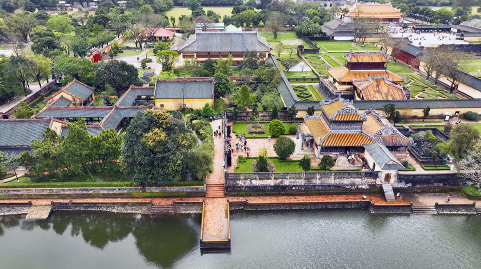Jardín Real (parte del Complejo de Monumentos de Hue). (Foto: VNA)
