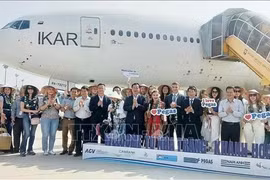 Khanh Hoa da la bienvenida al regreso de los turistas rusos (Foto: VNA)
