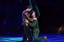 La Federación de Circo de Vietnam presentará un conmovedor programa artístico en honor al 50.º aniversario de la reunificación nacional. (Foto: VNA)